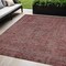 Homeroots 5' X 8' Orange And Copper Southwestern Washable Indoor Outdoor Area Rug 587075 - alternate 1