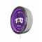 Holland Bar Stool Texas Christian University 16 LED Wall Clock ClkL16 - alternate 2