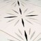 Apollo Tile Artisana 12x12 in. Honed Dolomite, Ice Grey, Ania Black Starburst Mosaic Tile (5 sq ft/case) 5PK APLAUR88WHITEA - alternate 2