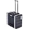 Deejay Led Fly Drive Case -6u Space ABS Molded for Tough Durable Interior and Exterior Case For 19-Inch Amplif TBH6UABSWHEELS - alternate 2