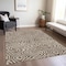 Homeroots 3' X 5' Brown And Beige Abstract Washable Indoor Outdoor Area Rug 598956 - alternate 2