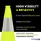 Traffic Kontrol 18in Traffic Safety Cone, 3Lbs, Lime, 6in Hi Intensity Reflective Collars, Bulk Pallet, 1856PK TKTC-18-3-LM-1C-1856 - alternate 2