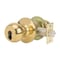 Trans Atlantic Co. SVB Series Standard-Duty Commercial Cylindrical Knob with IC Core, Grade 2 Storeroom in Bright Brass DL-SVB80IC-US3 - alternate 1