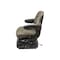 Uni Pro 1000 Air Suspension Seat, 12-Volt, Brown Fabric 8165 - alternate 2