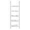 Homeroots 72" White Metal Five Tier Bookcase 489807 - alternate 2