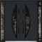Vdomdoors Aluminum Double Doors Deux 6501 Black Enamel Opaque Black Glass 2 Sidelights Entry Modern Painted 1 DEUX6501DEXD-BLK-W16+72+16xH96-LH-O - alternate 2