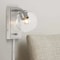 Jonathan Y Hugo 6" 1-Light Minimalist Modern Plug-In or Hardwired Adjustable Iron LED Wall Sconce w/Rotary Dimm JYL7567B - alternate 2