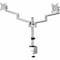 Rocstor Rocstor Mounting Arm for LED Display, Monitor - Aluminum Silver - Landscape/Portrait Y10N019-S1 - alternate 1