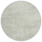 Homeroots 8' Beige Round Washable Indoor Outdoor Area Rug 598796 - alternate 2