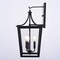 Vaxcel Cottage Grove, 21 in H, Black Outdoor Wall Sconce, 3-Light, Clear Glass T0818 - alternate 2
