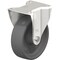 Blickle Rigid Plate Caster, Glass Nyln, 5", 330 lb. BX-POHI 125G-XAT - alternate 1