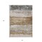 Homeroots 3' X 5' Beige Brown And Gray Abstract Washable Indoor Outdoor Area Rug 605973 - alternate 2
