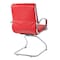 Office Star Products SPX Guest Faux Leather Chair, Red SPX23595C-U9 - alternate 2