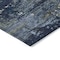 Homeroots 8' X 10' Blue And Navy Blue Abstract Washable Indoor Outdoor Area Rug 610429 - alternate 2