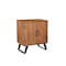 Homeroots Three Piece Brown Solid Wood Bedroom Set 636254 - alternate 2