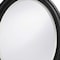 Homeroots 33" Black Oval Framed Accent Mirror 384187 - alternate 2