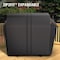 Coleman Revolution Heavy-Dual Cover for 3-Burner Dual Fuel BBQ Grill, Black CTA-1810 - alternate 2
