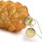 Martha Stewart Holiday Pointy Ball and Pinecone 4 Piece Ornament Set in Gold 97143.04 - alternate 2
