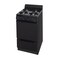 Premier Gas Range, Four 9100 BTU Open Burners, 20 inW x 40 inH x 24.5 inD, 2.42 cu. Ft., Black 805723 - alternate 1