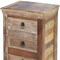 Homeroots 16" Modern Rustic Three Drawer Accent Chest 389701 - alternate 2