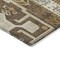 Homeroots 5' X 8' Brown Beige And Ivory Aztec Washable Indoor Outdoor Area Rug 598461 - alternate 2