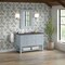 James Martin Vanities Breckenridge 48in Single Vanity, Serenity Blue, w/ 3 CM Parisien Bleu Quartz Top 330-V48-SRB-FPBL - alternate 2