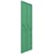 Ekena Millwork True Fit PVC Cedar Park Fixed Mount Shutters, Lilly Pads, 12W x 71H, PR TFP001CP12X071LP - alternate 2