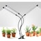 Ipower LED Grow Light, 6000K Full Spectrum Clip Plant Growing Lamp with 126 White Red LEDs for Indo GLLEDXTRIPLEGOOSEWHT75T - alternate 1