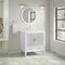 James Martin Vanities Myrrin 30" Single Vanity, Bright White w/ 3 CM White Zeus Silestone Top 485-V30-BW-3WZ - alternate 2