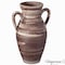 Uniquewise 12in Whitewashed Ceramic Flower Vase for Home Decor, Rustic Farmhouse Pottery Modern Country Accent QI004777 - alternate 1