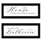 Homeroots Set Of Two Household Humor 3 Black Framed Print Bathroom Wall Art, 2PK 406072 - alternate 1