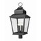 Z-Lite Raphael Sand Black 4 Light Outdoor Post Mount Fixture 5029PHXLR-BK - alternate 1