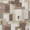 Homeroots 5' X 8' Brown Ivory And Taupe Geometric Washable Indoor Outdoor Area Rug 613200 - alternate 3