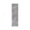 Homeroots 8' Runner Mocha and Blue Abstract Washable Non Skid Indoor Outdoor Runner Rug 564243 - alternate 3