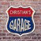 Signmission Christian's Garage, 6 Inch X 6 Inch, Plastic Sign SHI-P-6-383-CHRISTIAN - alternate 2