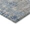Homeroots 5' X 8' Denim Blue And Sky Blue Abstract Washable Indoor Outdoor Area Rug 587867 - alternate 2