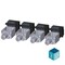 Siemens box terminal, 4 units accessory for: 3VA61/62 3VA9144-0JA12 - alternate 2