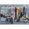 Triton Products 30 pc LocHook Assortment & Hanging Bin System W/ (2) 18" W x 36" H White Steel Square Hole Pegboards LB18-CK - alternate 2