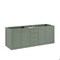 James Martin Vanities Chicago 72 in. Double Vanity, Smokey Celadon 503-V72-SC - alternate 3