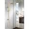 Kingston Brass Wall Mount Rain Drop Shower System with Hand Shower, Brushed Brass KSG2627D - alternate 2