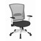 Space Seating Pulsar White Frame Managers Chair, Icon Grey 317W-W1C1F2W-226 - alternate 1