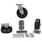 Vestil Caster Gf Nylon Kit 6"x2", 3600 lb Cap, PK3 H-CK3-GFN6-2 - alternate 2