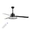Jonathan Y Remy 52" 1-Light Modern Industrial Iron/Acrylic/Wood Remote-Controlled 6-Speed Integrated LED Ceilin JYL9723A - alternate 2
