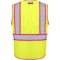Ironwear Hi-Vis Safety Vest M Class 2 , Zipper 5 Pockets 1284-LZ-PT-MD - alternate 2