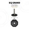 Snappad TRAILER JACK ACCESSORIES Rubber; Fits 12 Inch Round Jack Foot; Black; 13-3/4 Inch Diameter; Set Of 4 EQ12SP4 - alternate 2