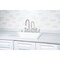 Kingston Brass 25" Cast Iron Self-Rimming Single Bowl Drop-In Kitchen Sink, 5-Hole, White GT252295 - alternate 2