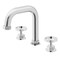Vigo Hart Two Handle Three-Hole Widespread Bathroom Faucet in Brushed Nickel VG01305BN - alternate 1