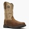 Georgia Boot Men's Western Work Boot, 13 M, Alloy Toe, 11 in H, Brown/Bone, GB00670 GB00670 - alternate 2
