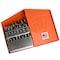 Knkut 21 Piece Mechanics Length Step Point Drill Bit Set 1/16 In.-3/8 In. By 64Ths 21KK10 - alternate 2
