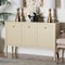 Bali & Pari Leeba Sideboard with Fluted Wood and Scalloped Molding 270-14793-ZORO - alternate 2